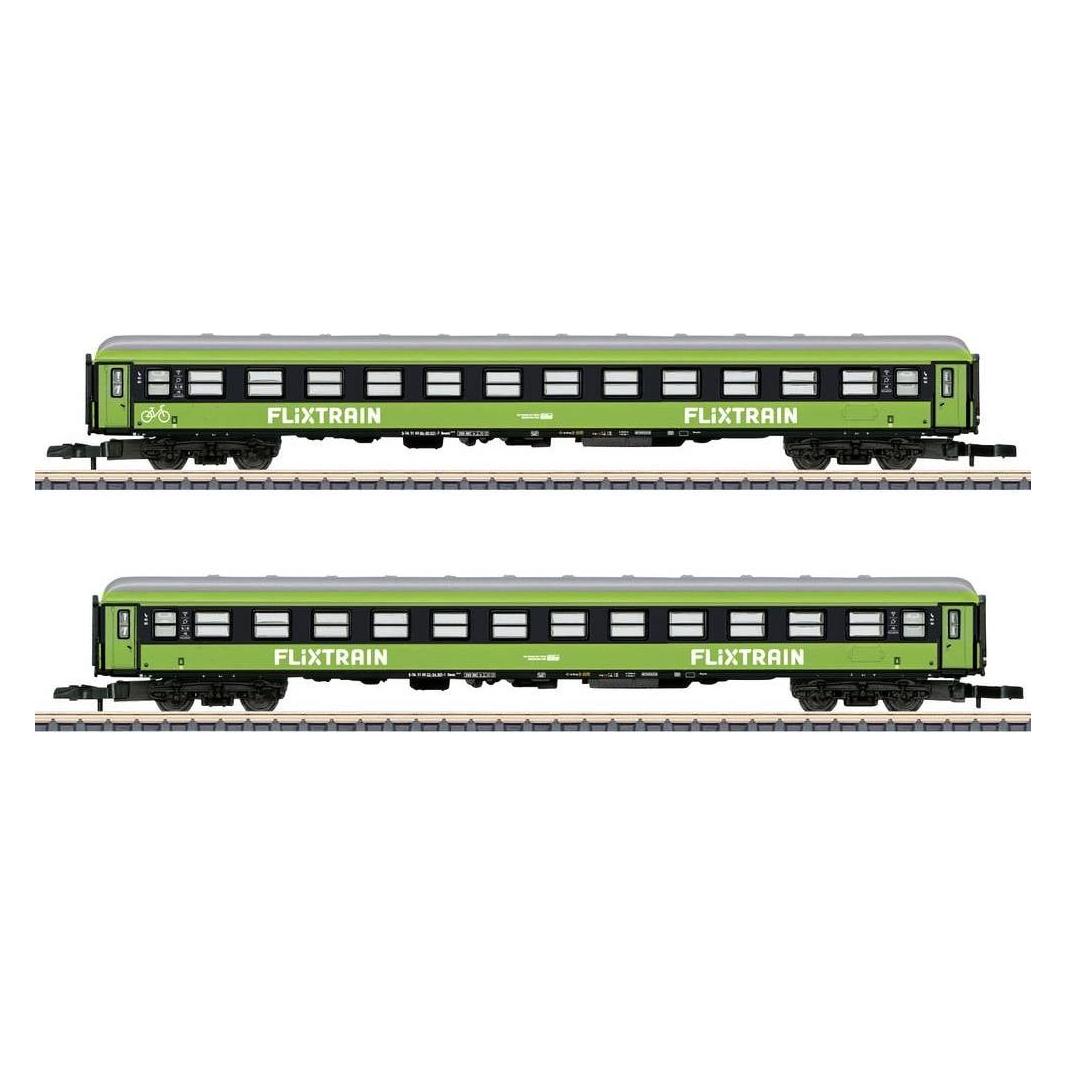 Märklin 87404 Z 2er-Set Schnellzugwagen Flixtrain der Trainpool, MHI (87404)