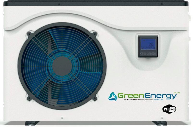 Pool-Wärmepumpe KWAD "Green Energy Plus 10", weiß, B:38cm H:62cm L:91cm, Kunststoff, Wärmepumpen, Pool-Wärmepumpe