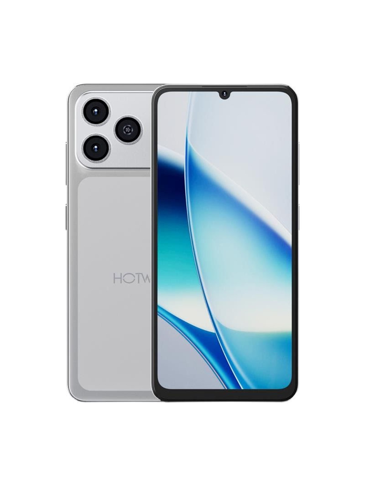 HOTWAV A17 Pro Max Smartphone (silber)
