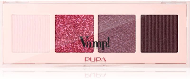 PUPA Milano Vamp! Eyeshadow Palette eyeshadow palette 004 Vibrant Plum 5.2 g