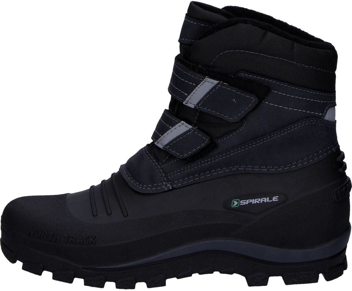 Winterstiefel SPIRALE "Klettstiefel" Gr. 37, schwarz, 37, Obermaterial: 100% PVC PVC., Schuhe, Winterstiefel