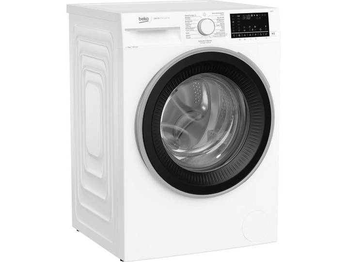 Beko Waschmaschine, Weiss, Metall, Kunststoff, 60x84x55 cm, Startzeitvorwahl, Restzeitanzeige, LED-Anzeigen, Elektrogeräte, Haushaltsgeräte, Waschmaschinen
