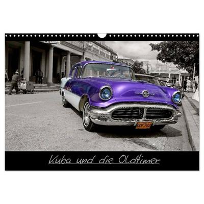 Kuba und die Oldtimer (Wandkalender 2027 DIN A3 quer), CALVENDO Monatskalender
