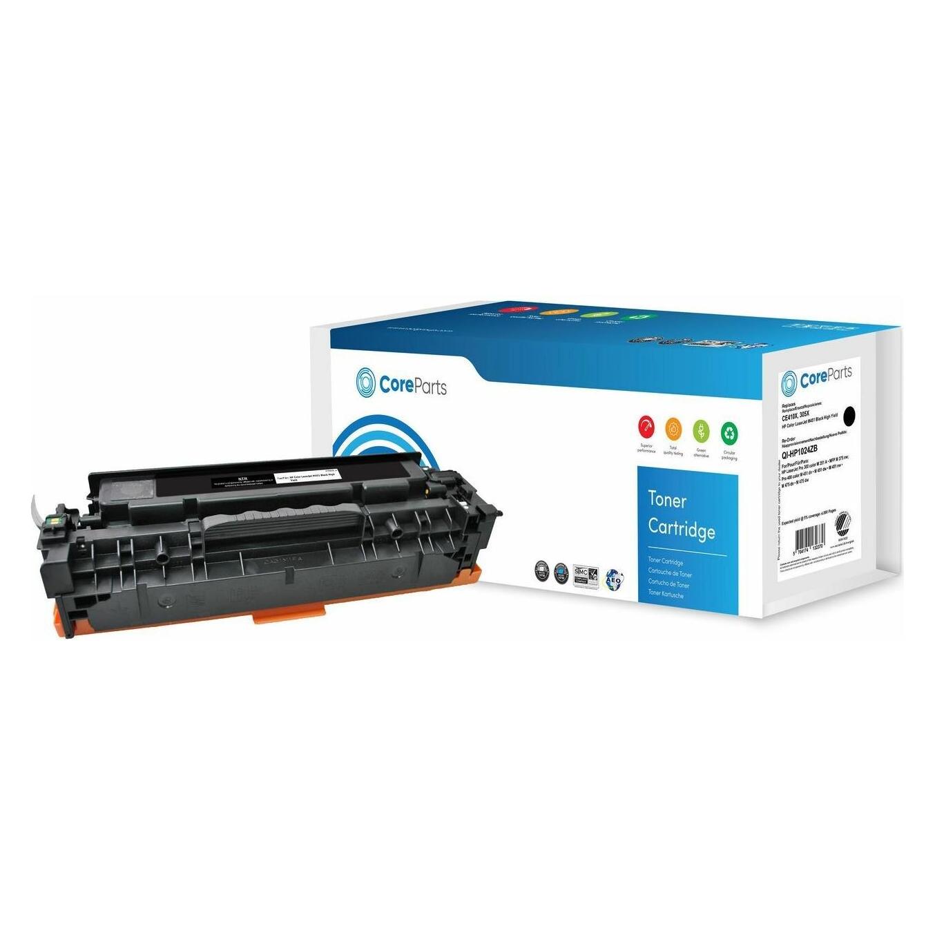 CoreParts QI-HP1024ZB Tonerkartusche (e) Kompatibel (BK) (QI-HP1024ZB)