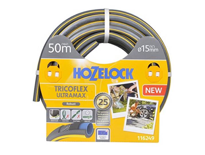 Hozelock 116249 50 m Tricoflex Ultramax slang (15 mm diameter)