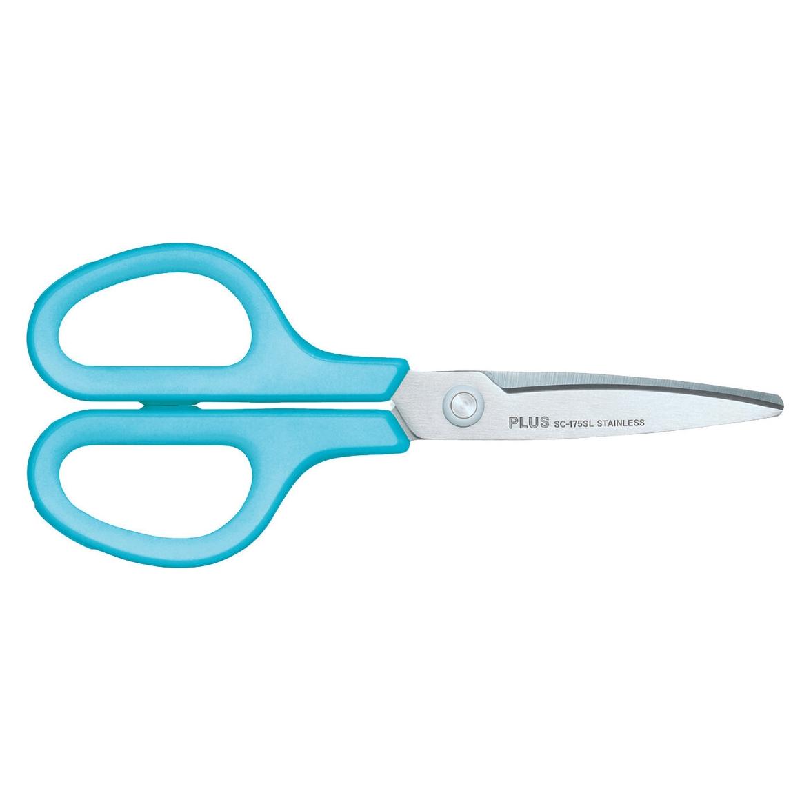 Plus Japan Schere Fitcut Curve Linkshänder blau (17.50 cm) (35055)