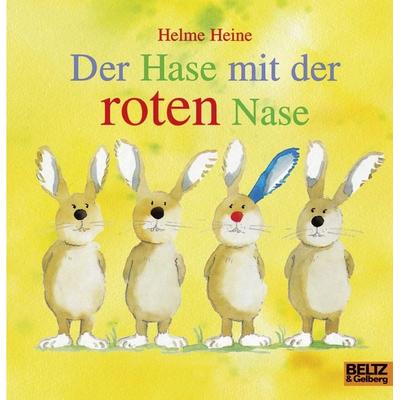 Der Hase mit der roten Nase, Gebundene Ausgabe von Helme Heine, Beltz Verlagsgruppe GmbH & Co. KG, 978-3-407-77006-6