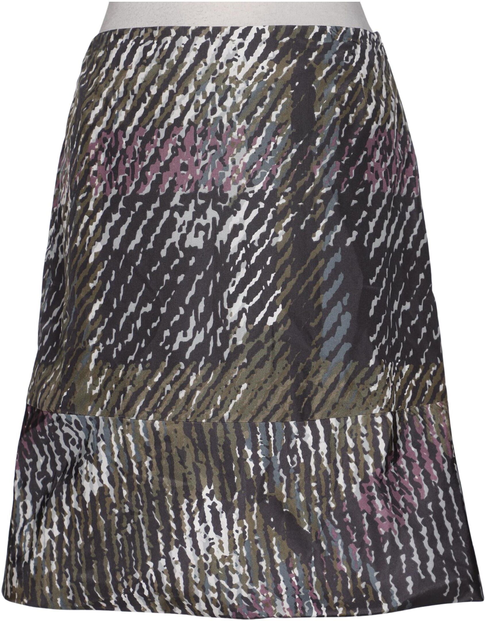 Weekend Max Mara Damen Rock, Grün, Gr. EU 34, Synthetik / Viskose - Second Hand