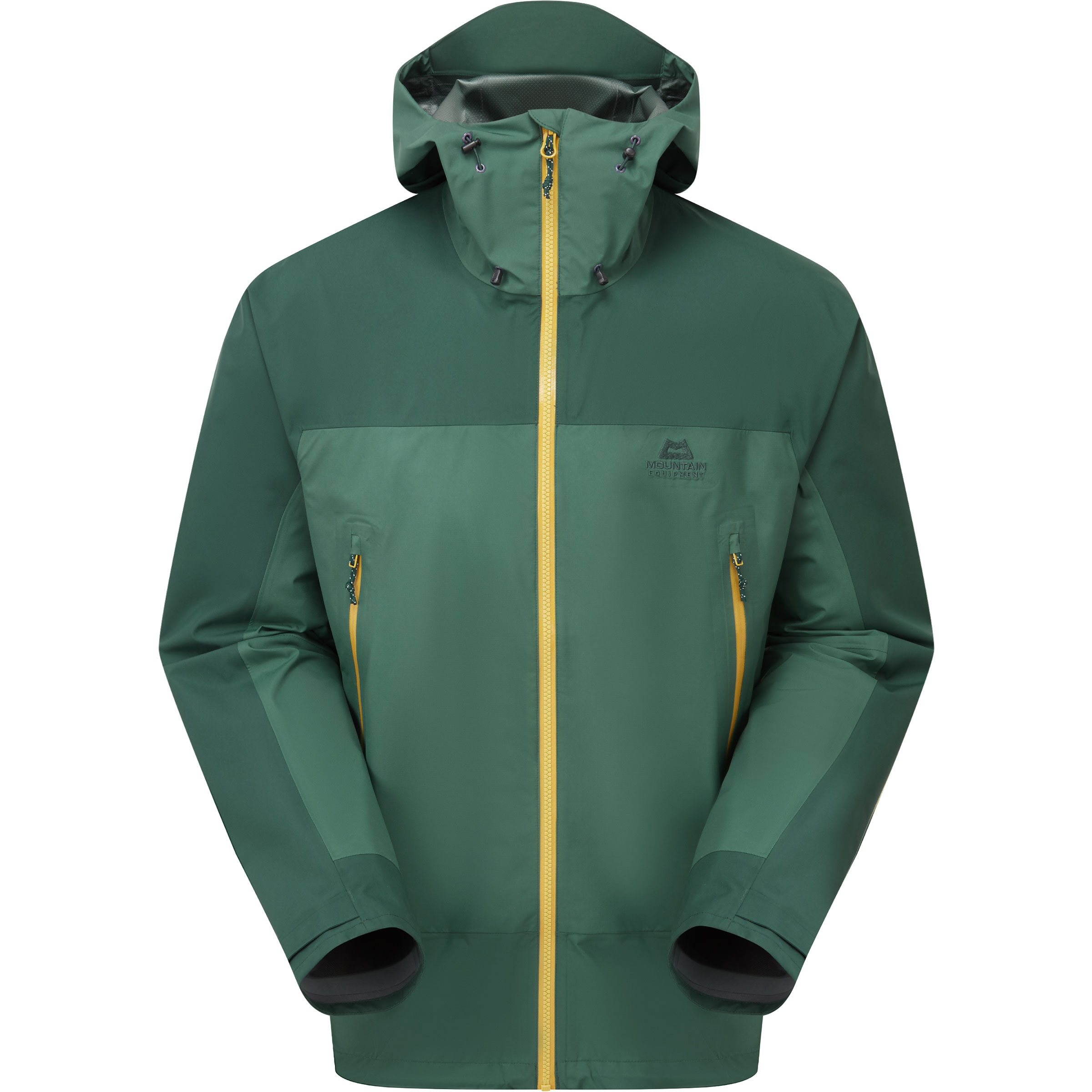 Mountain Equipment Tacul Herren Regenjacke gruen Größe S Trekking Winddicht Wasserabweisend