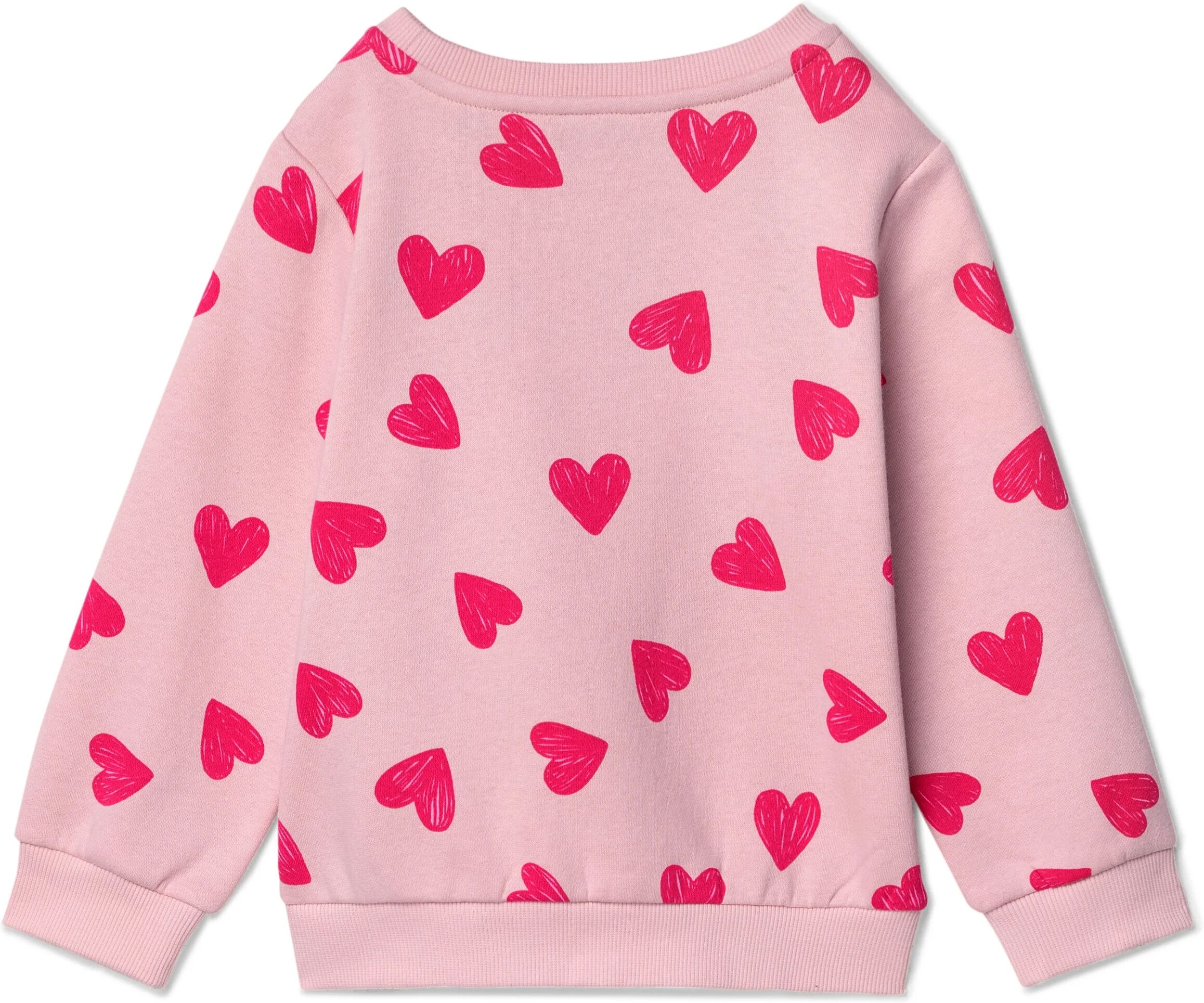 Tchibo - Kinder-Sweatshirt mit angerauter Innenseite - Baby - Gr. 50/56 - hellrosa