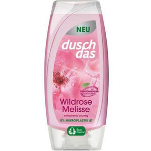 duschdas Duschgel Wildrose & Melisse, für Frauen, pH-hautneutral, Flasche, 225ml