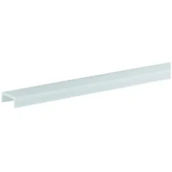 Rutec Profil Abdeckung matt 13/14U, 2 Meter, weiß RU-65088