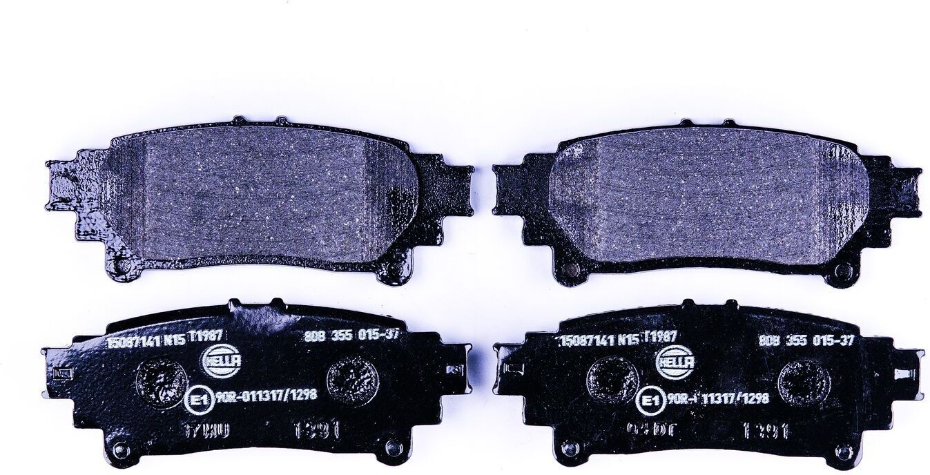 HELLA 8DB 355 015-371 Brake pad set