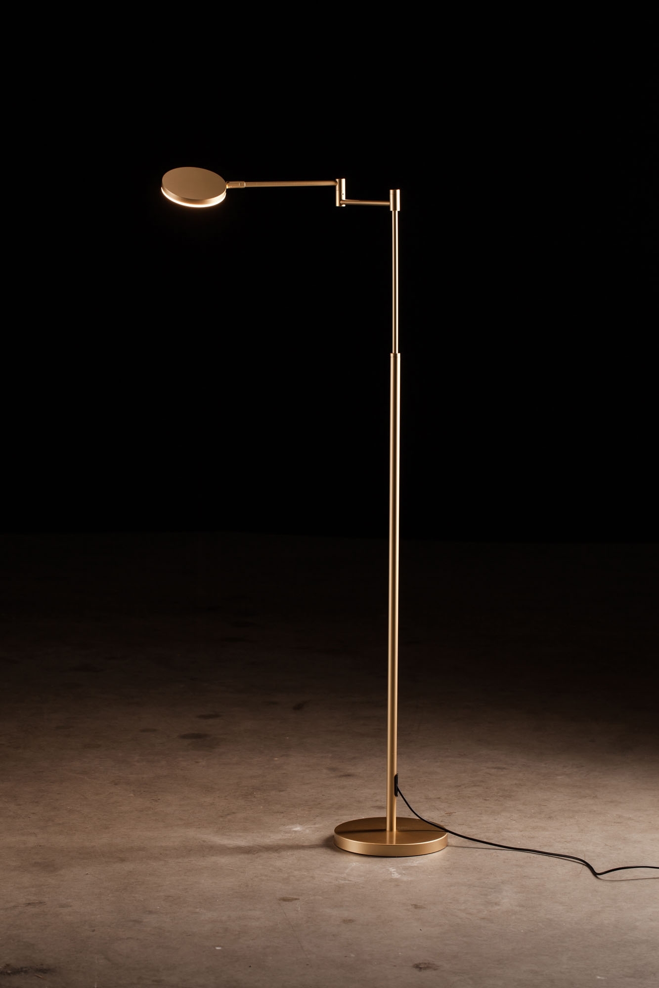 Holtkötter LED-Leseleuchte PLANO B Messing 9656-1-19 4251322750586