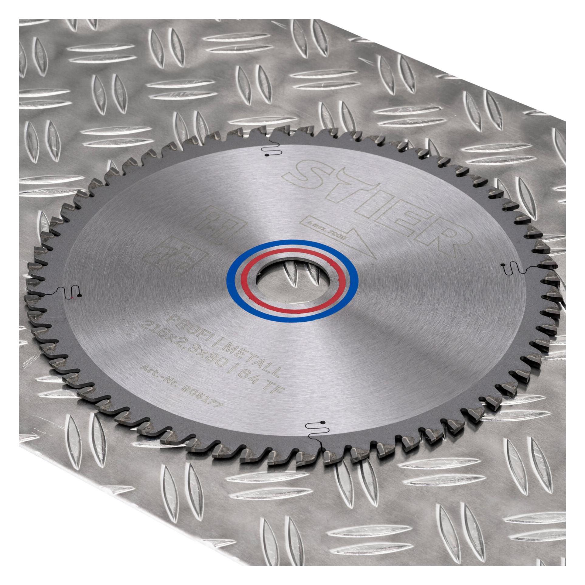 Stier Profi Kreissägeblatt Metall 216x2,3x30 64TF 0° Spanwinkel (82303301)