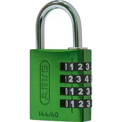 ABUS Zahlen-Hangschloss 144/40 grün Lock-Tag