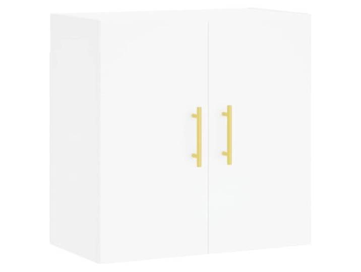 HKLGBVCR Wandschrank, weiß, 60 x 31 x 60 cm, Holz Wandaufbewahrung, Anzeigefläche, Holz, Wandmontage, platzsparend