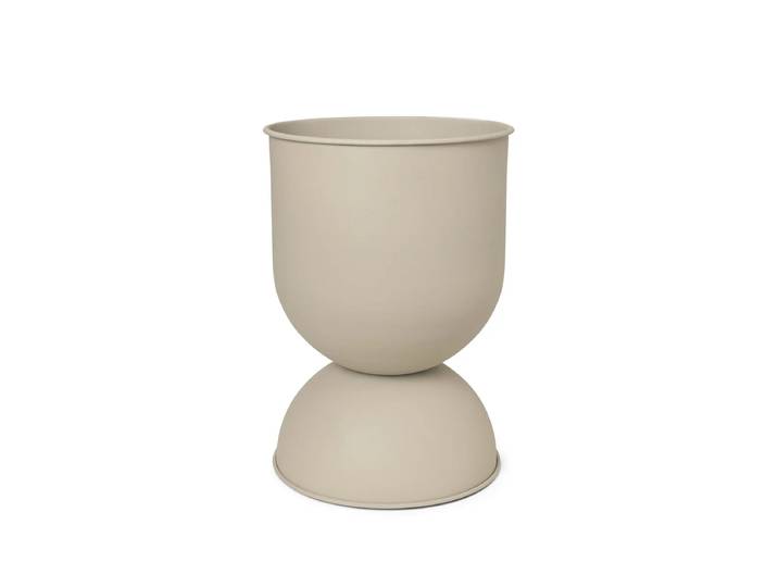 Ferm Living - Hourglass Blumentopf medium, Ø 41 x H 59 cm, cashmere