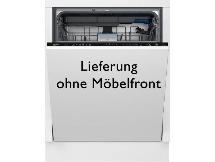 BEKO vollintegrierbarer Geschirrspüler BDIN36550P, 8,9 l, 15 Maßgedecke, Doppelt gut organisiert – inklusive Besteckschublade und Besteckkorb