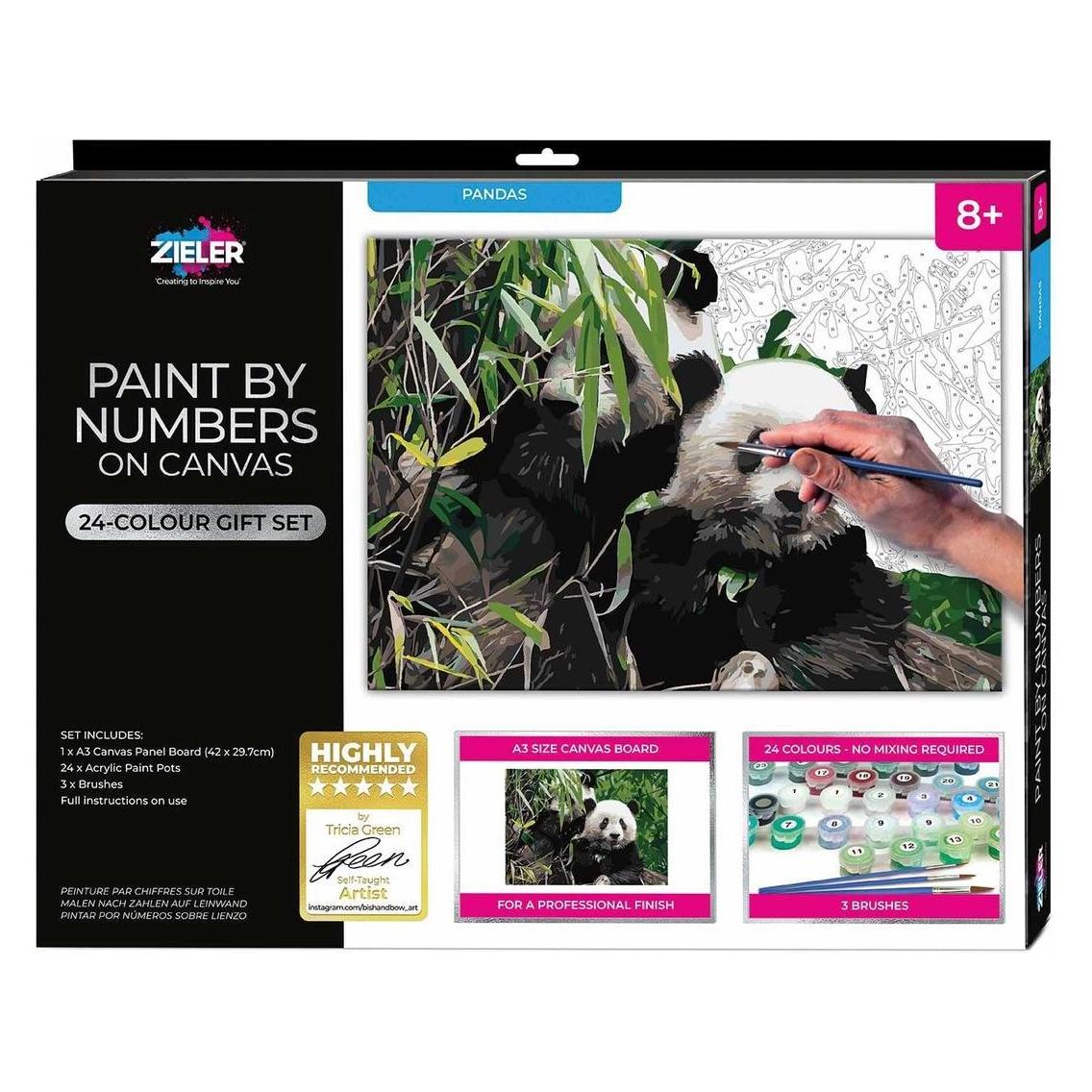 Zieler Paint By Numbers - Panda (609299438) (609299438)