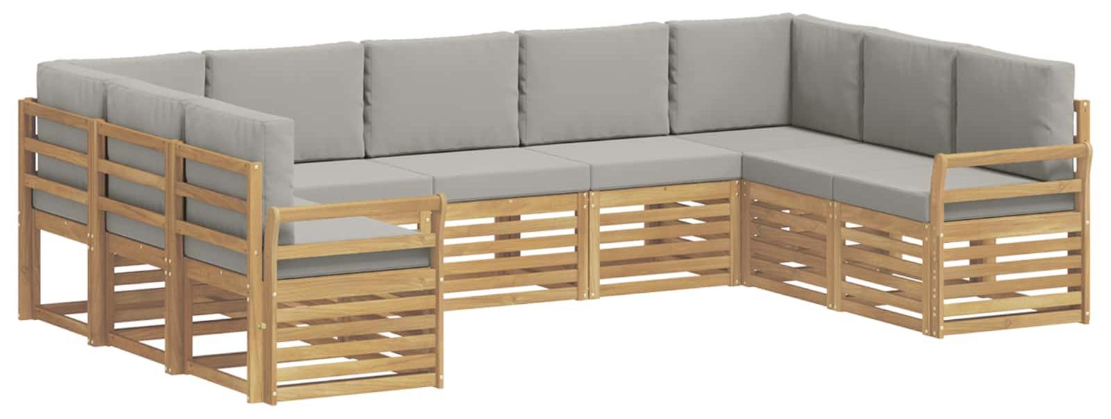Sofagarnituren aus massivem Akazienholz