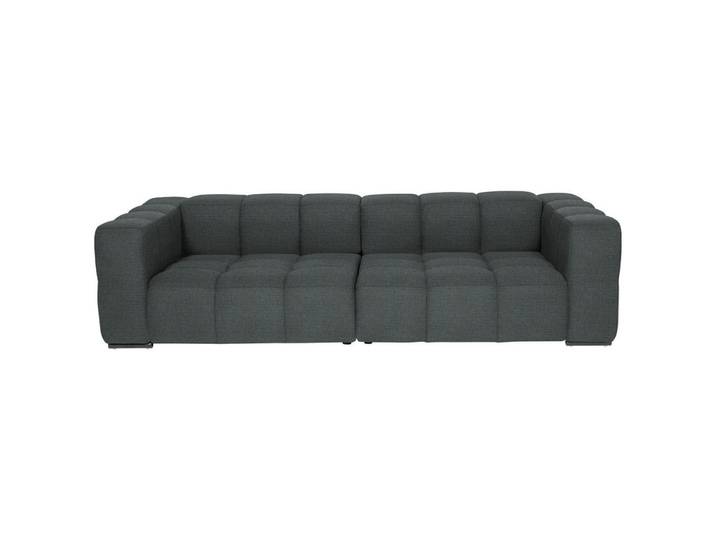 Belluti Bigsofa, Dunkelgrau, Metall, 262x66x113 cm, Made in EU, Stoffauswahl, Rücken echt, Wohnzimmer, Sofas & Couches, Sofassofas
