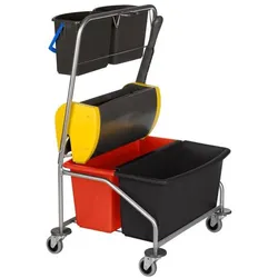 Vermop Nasswischwagen Twixter inkl. 2x6 L, Reinigungsutensil