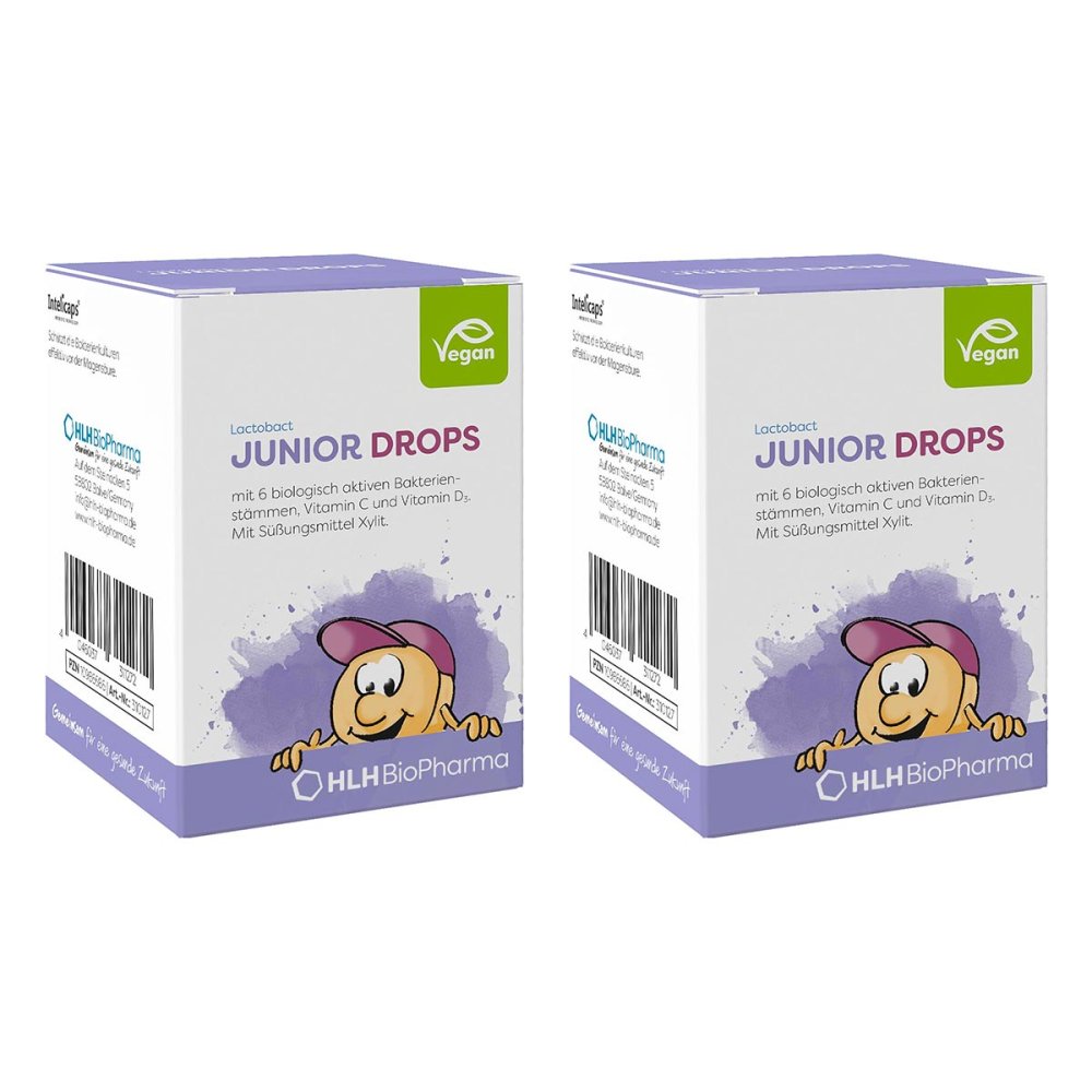 HLH BioPharma GmbH Lactobact JUNIOR DROPS Lutschtabletten 08106227