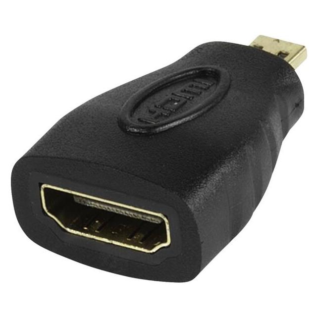 Vivanco HDMI / Micro-HDMI Adapter (HDMI) (VVVADAHDMIFMHDMIM)