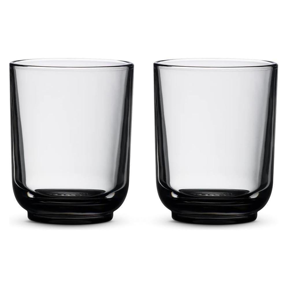 Fellow Set mit zwei Pirch Latte-Gläsern, 320 ml, Grau (0.32 l, 2x) (65835613)