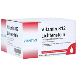 Vitamin B12 1.000 μg Lichtenstein Ampull 100X1 ml