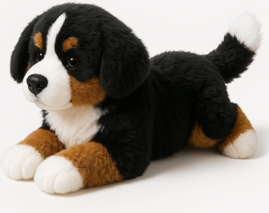 The Handy Homestead Realistic Bernese Mountain Dog Plush Toy Soft Stuffed Animal Dog Pillow Realistic Bernese Mountain Dog Plush Toy Soft Stuffed Animal Dog Pillow