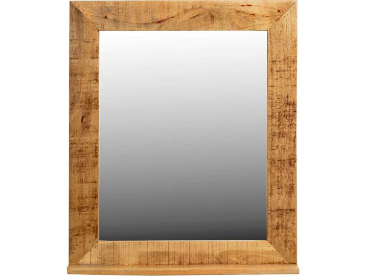 Wandspiegel Rusc Natur Mangoholz B 67 H 80 cm