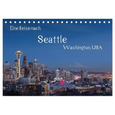 Eine Reise nach Seattle (Tischkalender 2027 DIN A5 quer), CALVENDO Monatskalender