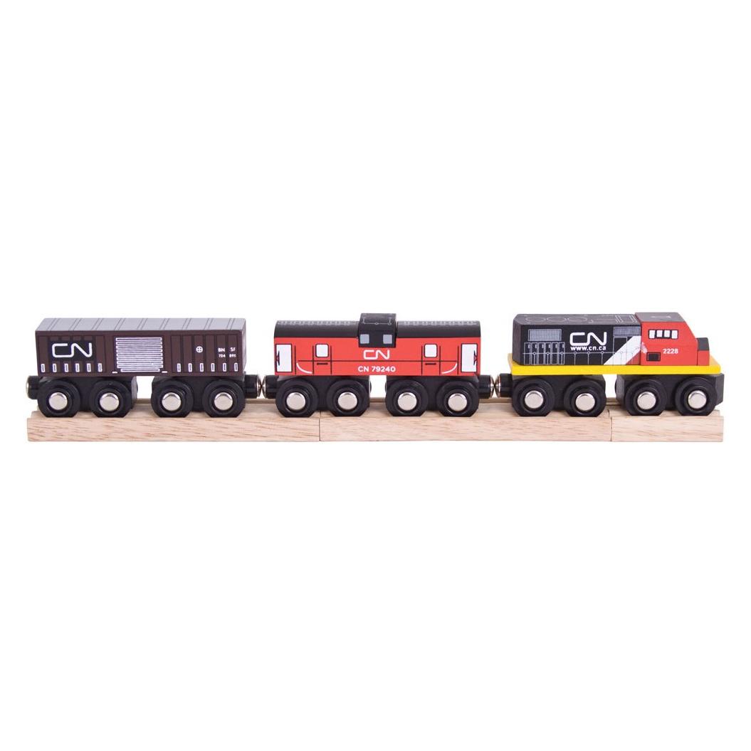 Bigjigs Hölzerne CN Zug (BJT446)