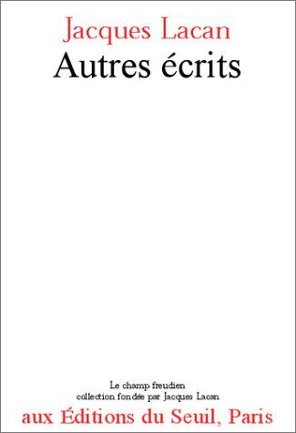 Jacques Lacan - Autres écrits - Preis vom 18.10.2026 19:22:15 h