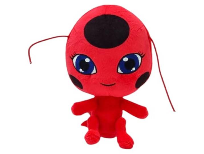 Bandai - Miraculous Ladybug - Knuffel 15 cm - Tikki - P50691