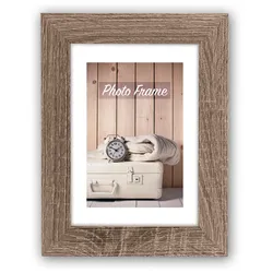 Nelson 5, 10x15 cm braun-vintage Holzrahmen