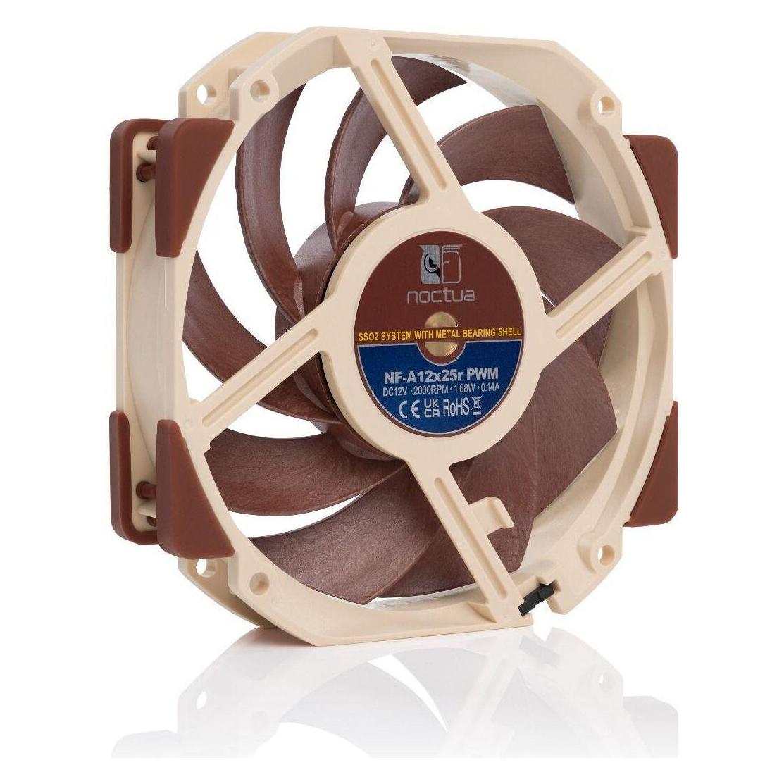 Noctua NF-A12x25r PWM Lüfter (120 mm, 1x) (NF-A12x25r PWM)