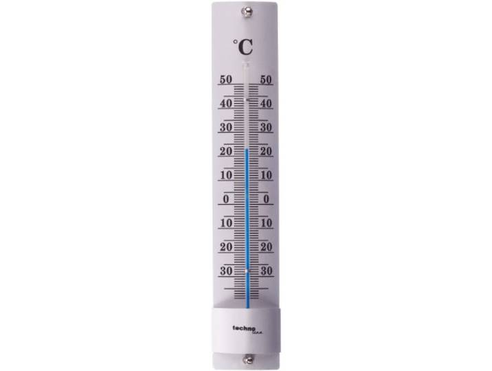 Technoline Metalen thermometer WA 3010, zilver, 4,0 x 3,0 x 24,0 cm