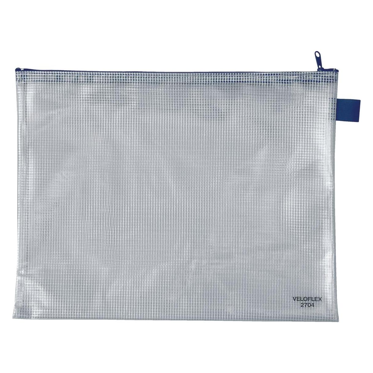 Veloflex A4 Reissverschlusstasche - Klar (Reissverschlusstasche) (A4) (2704000)
