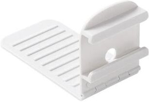 Inspired Living Stay Tight Bed Sheet Holder Clips Adjustable Non Slip Sheet Fasteners For Smooth, Secure Bedding white 1pcs