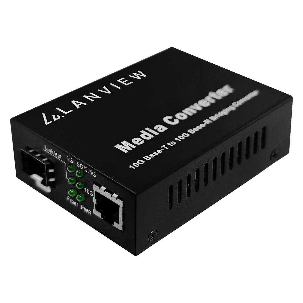Lanview 10GBase-T RJ45 to 10GBase-X (2 Ports) (LVN-MED-SFP+-10GB-X)