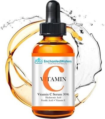 Multicon Wholesale Hub Vitamin C Serum With Hyaluronic Acid & Ferulic Acid Anti Aging, Brightening & Hydrating Gel Cream 2oz