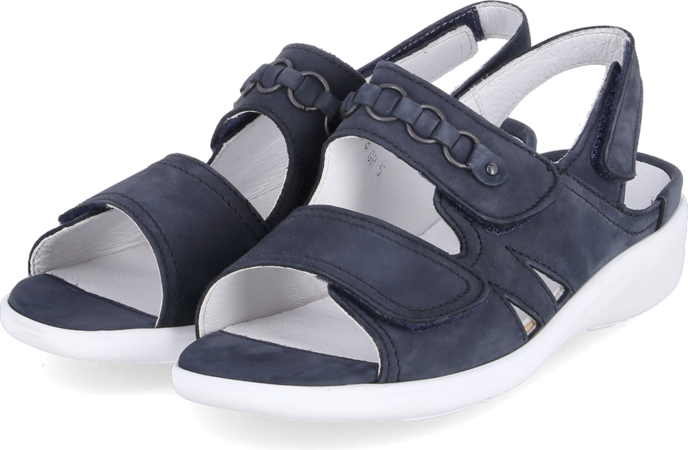 Sandalen, 10-Englisch:41/2, Color:dunkelblau/marine