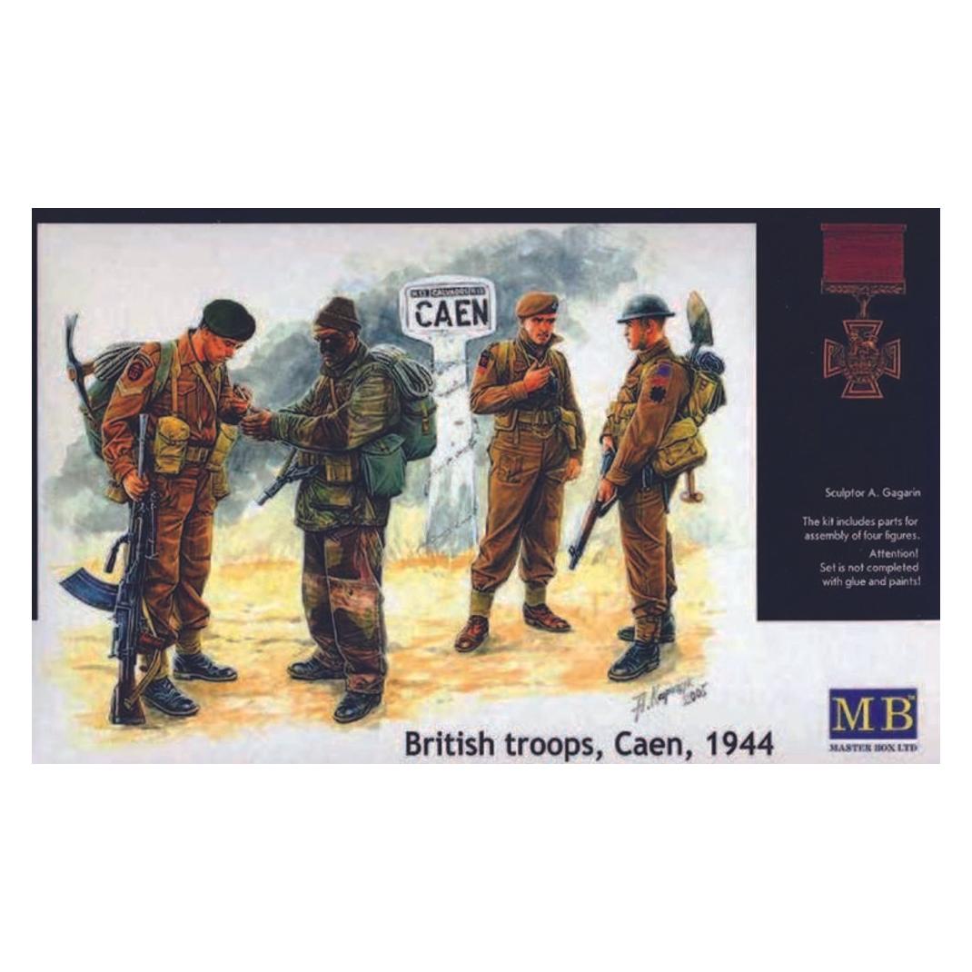 Master Box Britische Truppen Caen 1944 (MB3512)