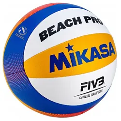 MIKASA BV550C Beach Pro-ÖVV Beachvolleyball 000 - blau/gelb/weiß 5