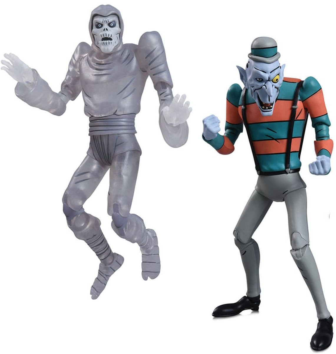 NECA Teenage Mutant Ninja Turtles Saturday Morning Adventures Action Figure 2-Pack Creepy Eddie & Shibano-Sama 17 cm