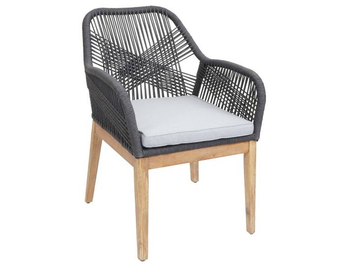 GARTENSTUHL H56B Grau, Hellgrau