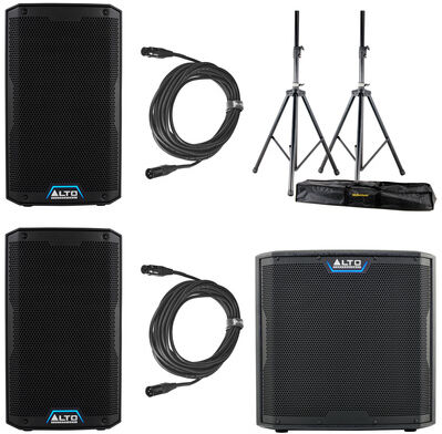 Alto TS 408/12S Basis Bundle Noir
